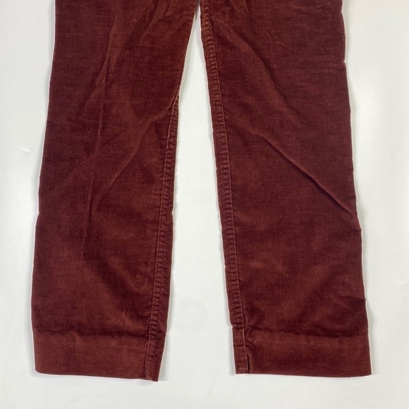 Vintage Oshkosh B'Gosh Corduroy Pants Talon 32x32 Rust Red Rare 70s - Picture 8 of 14